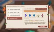 What Travelers will see before attempting Springtide Advent's Enter the Horde challenge (Image via miHoYo)